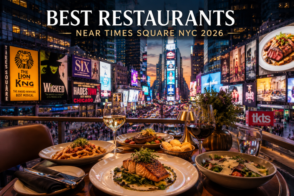 Best restaurants near Times Square NYC 2026