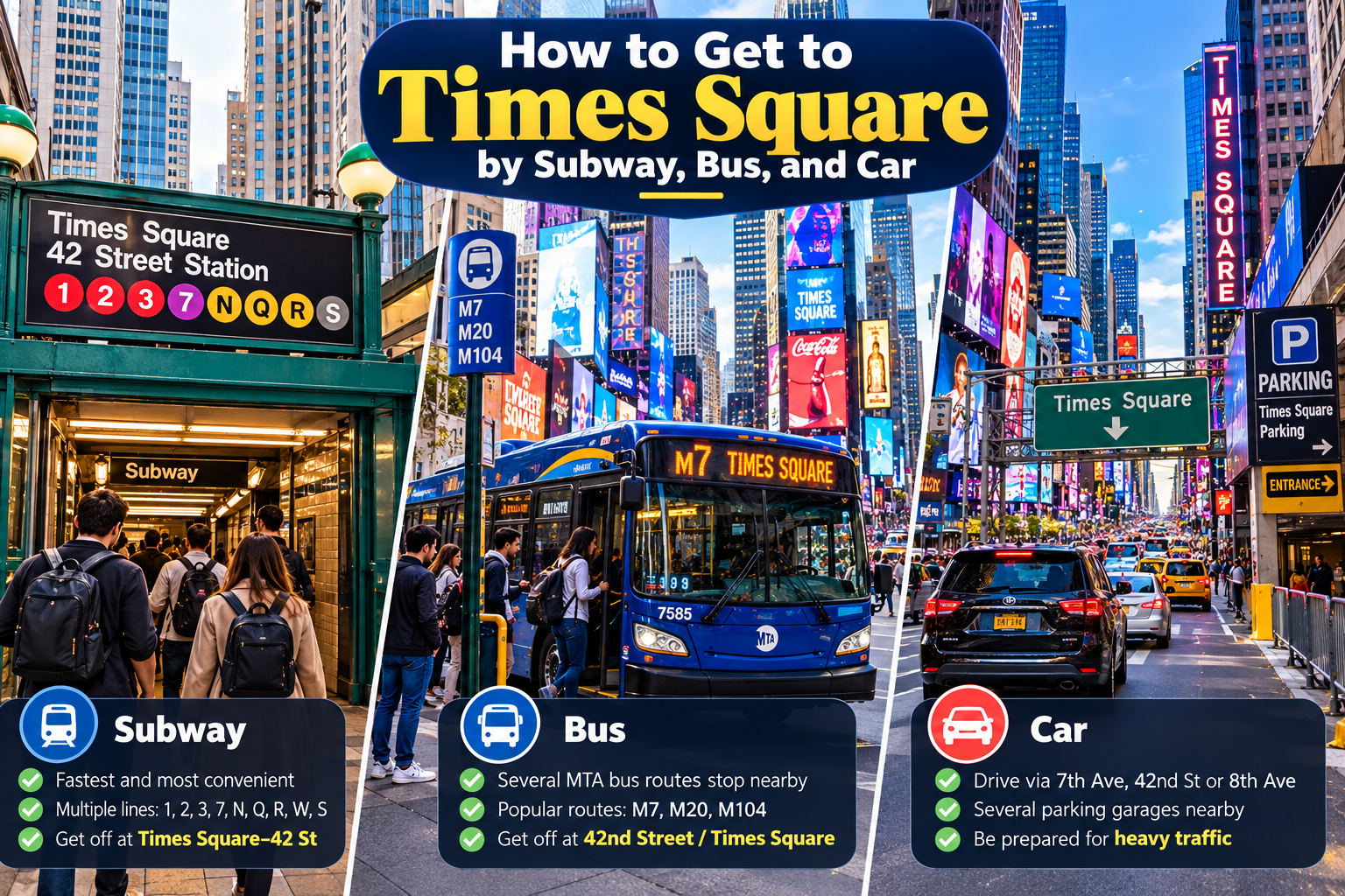 How to Get to Times Square